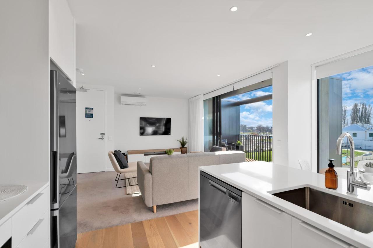 Top Floor Luxury City Central W Sunny Balcony Christchurch Exteriér fotografie