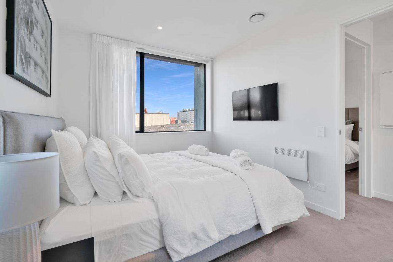 Top Floor Luxury City Central W Sunny Balcony Christchurch Exteriér fotografie