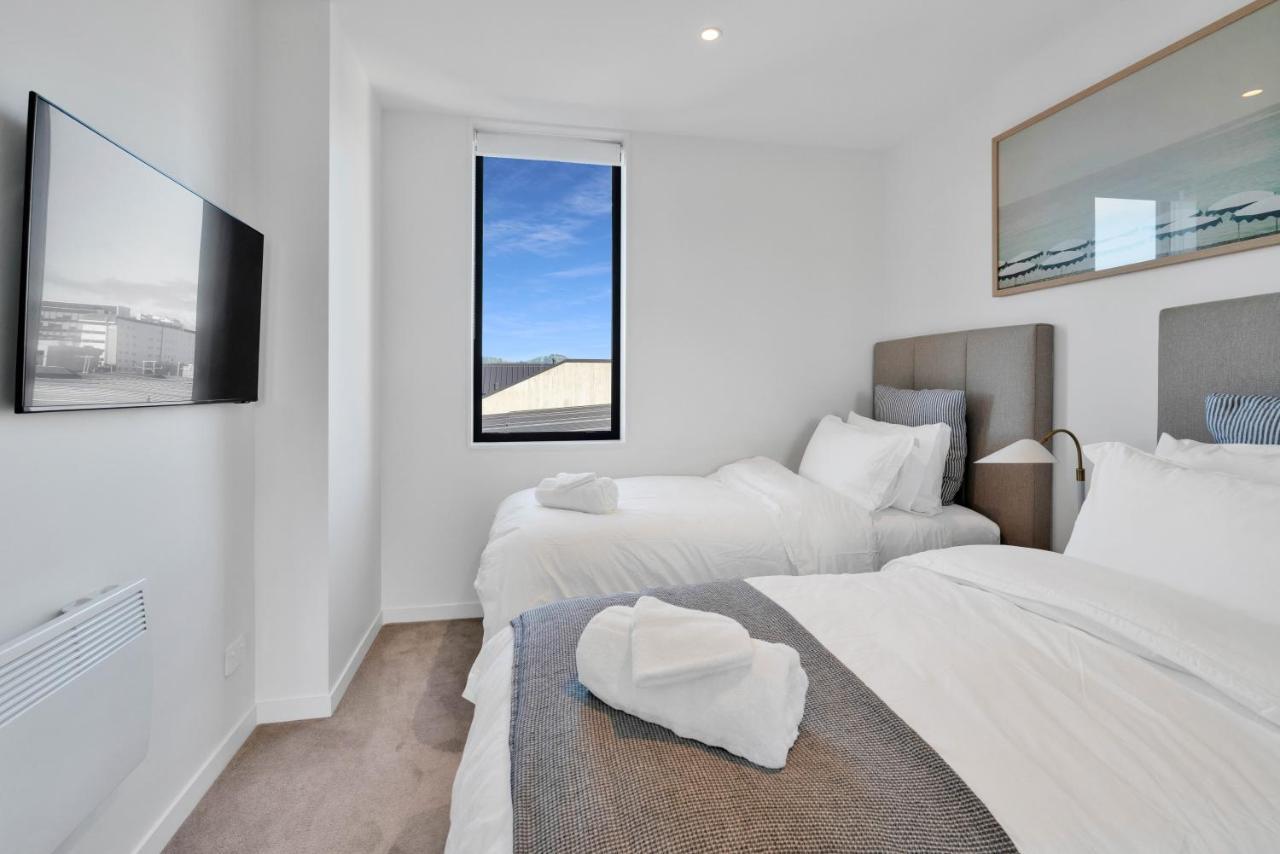 Top Floor Luxury City Central W Sunny Balcony Christchurch Exteriér fotografie