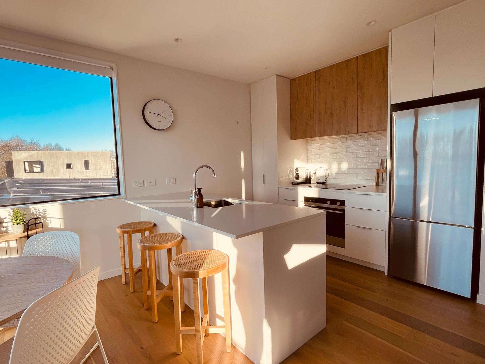 Top Floor Luxury City Central W Sunny Balcony Christchurch Exteriér fotografie